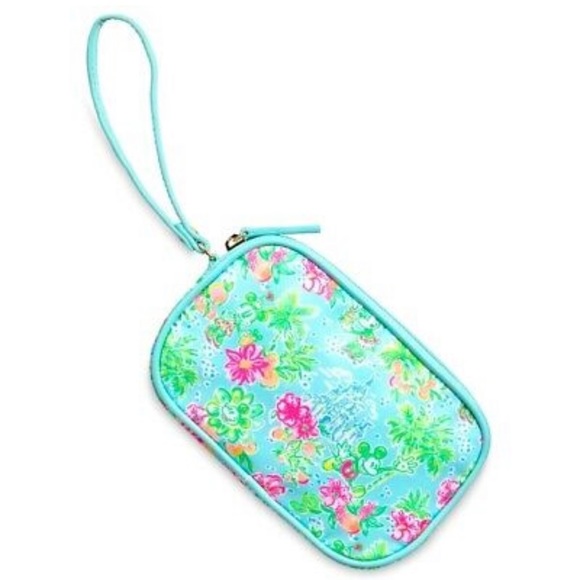 Lilly Pulitzer Handbags - Disney X Lilly Pulitzer collection. Wristlet. NWT. In Lilly Loves Disney print.